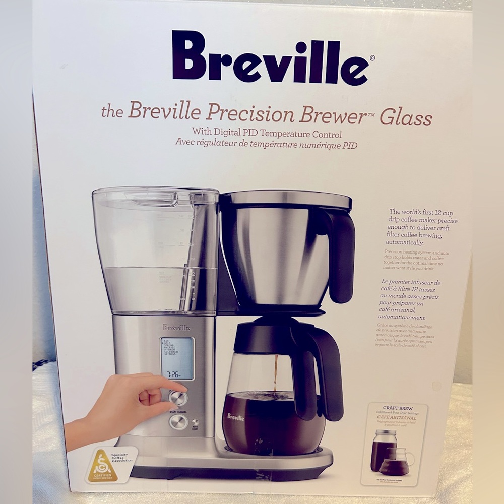 **NEW** The Breville Precision Brewer - 12 cup brewer